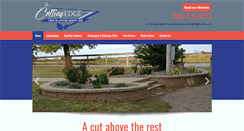 Desktop Screenshot of acuttingedgetreeandlandscaping.com